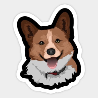 Dog Corgi Sticker